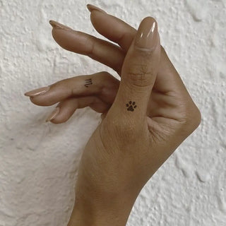 Tatouage 1 pâte de chien