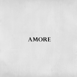 Tatouage Écriture amore