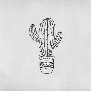 Tatouage Cactus mexicain