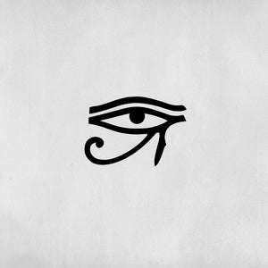 Egyptian Eye Sign Tattoo