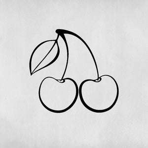 Tattoo of 2 cherries