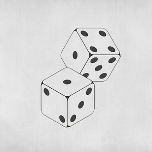 Tatouage Dès invitant au jeu