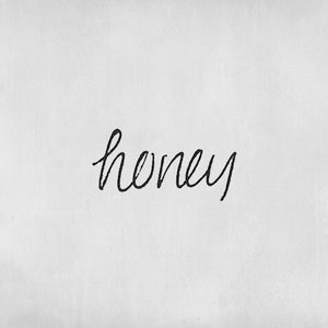 Honey Writing Tattoo