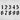 Numbers 1 2 3 4 5 6 7 8 9 and 0 (to make up your number) semi permanent tattoo