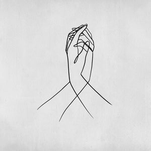 Tattoo of 2 intertwined hands