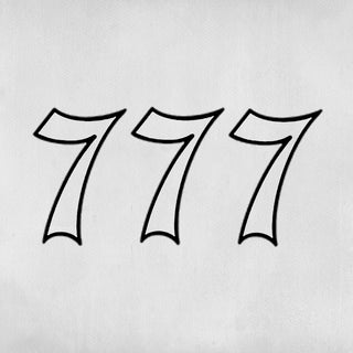 777 Lucky Number Tattoo