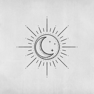 Minimalist Sun and Moon Tattoo Idea? Try It for 2 Weeks