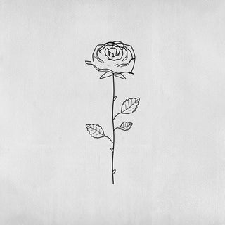 Small Rose Tattoo Idea? Try It on Your Skin for 2 Weeks