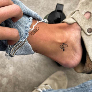 Pack of 4 tattoos: Trendy