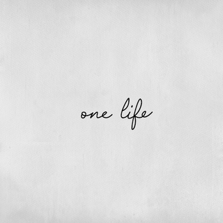 Tatouage Écriture One Life