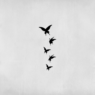 Five Butterflies in Flight Tattoo