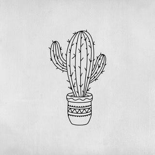 Mexican Cactus Tattoo
