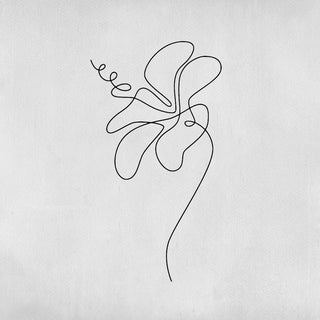 Tatouage Dessin d’un trait d’une fleur d’hibiscus