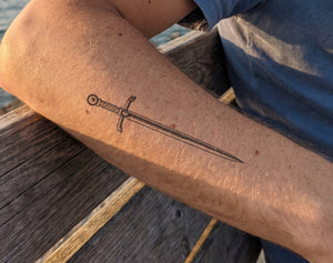 Sword Tattoo Idea? Try It for 2 Weeks