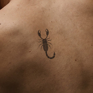 Scorpion Tattoo Idea? Try It for 2 Weeks