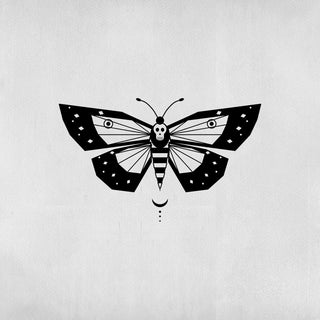 Idée de tatouage papillon de nuit ? Porte-le 2 semaines