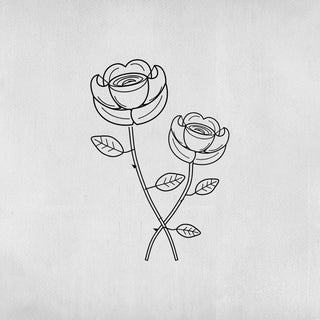 Idée de tatouage rose femme ? Porte ces 2 roses 2 semaines