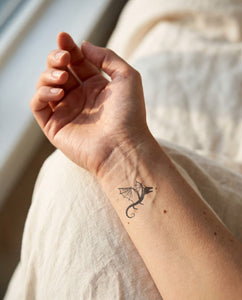 Tiny Dragon Tattoo Idea? Try It for 2 Weeks