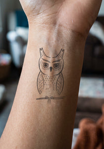 Owl Tattoo for Men? Try a Horned Owl for 2 Weeks