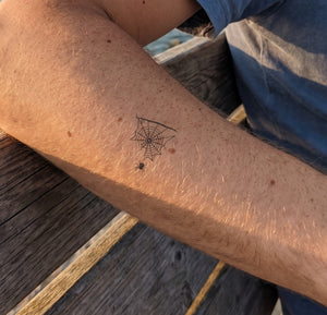 Spider Web Tattoo Idea? Try It for 2 Weeks