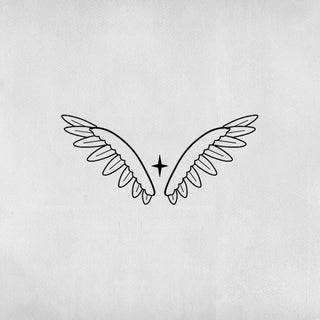 Tatouage ailes d'ange nuque ? Porte-les 2 semaines