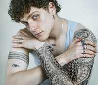 Tatouage manchette de bras sleeve - motif tribal