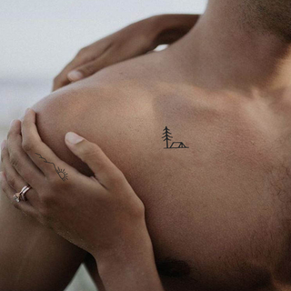 Pack de 2 tatouages : Nature